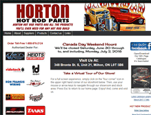 Tablet Screenshot of horton.on.ca